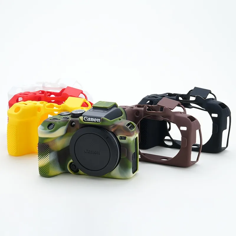 Custodia Protettiva In Gomma Siliconica Morbida Per Videocamera Per Custodia Protettiva Per Canon R7 R10