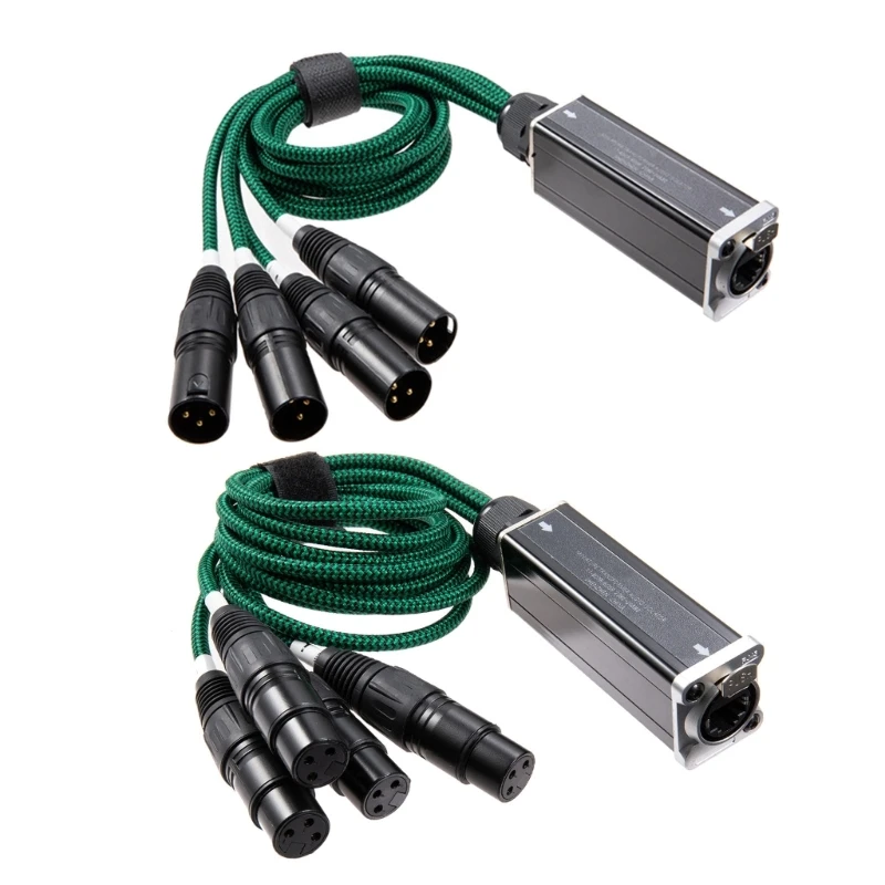

Professional 4Channel Net Receiver Snake Cable to Ethercon Cord 70cm