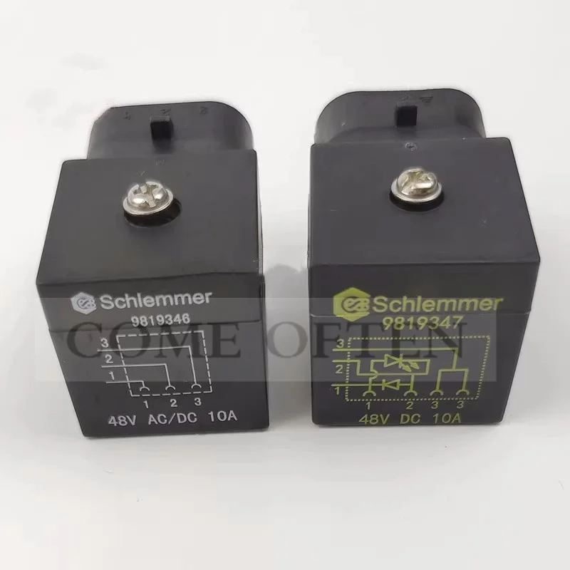 schlemmer valvula solenoide tomada acessorios bobina 9819346 9819347 03