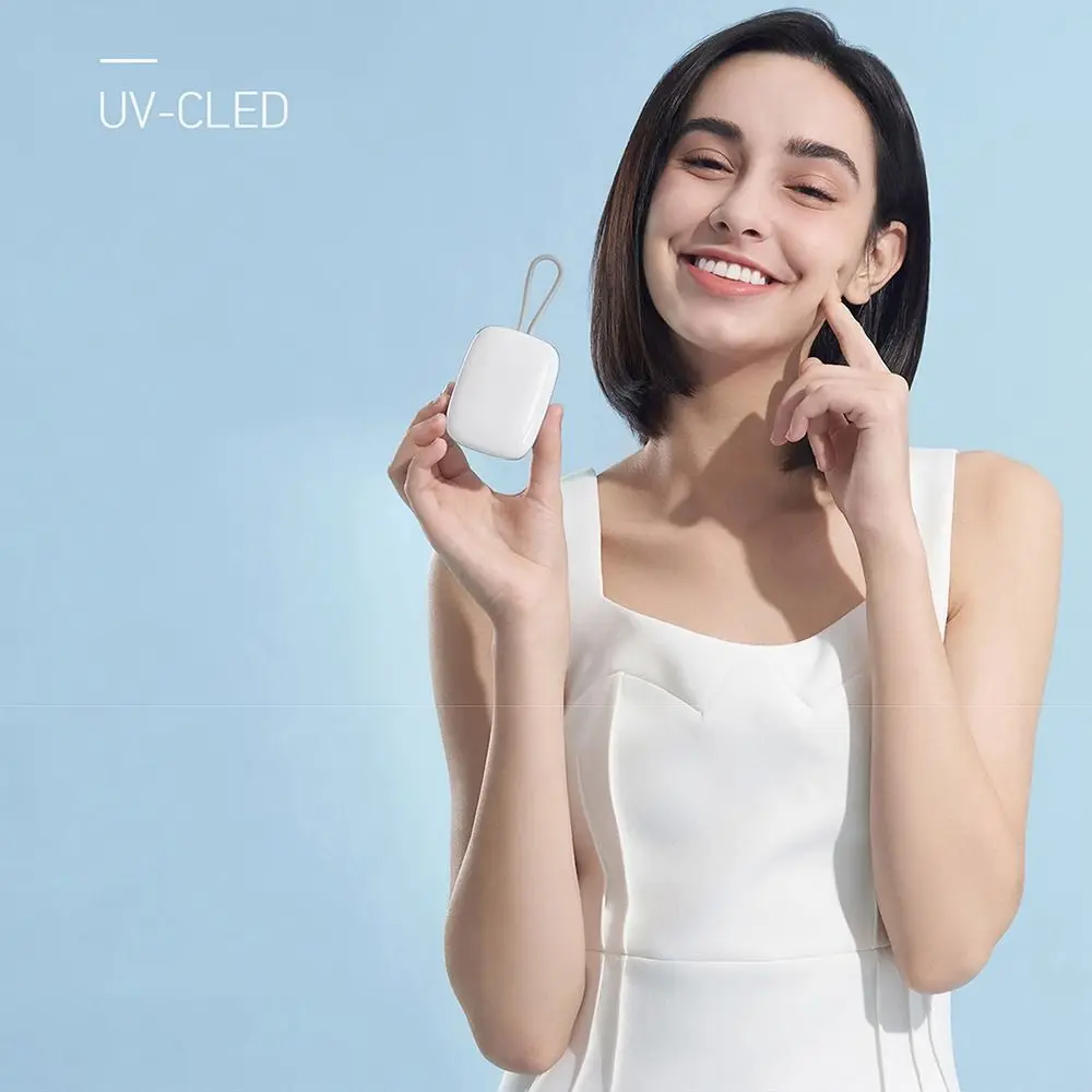 건조 소독 칫솔 상자 걸이용 끈 포함 UV 칫솔 소독기 다기능 USB 충전