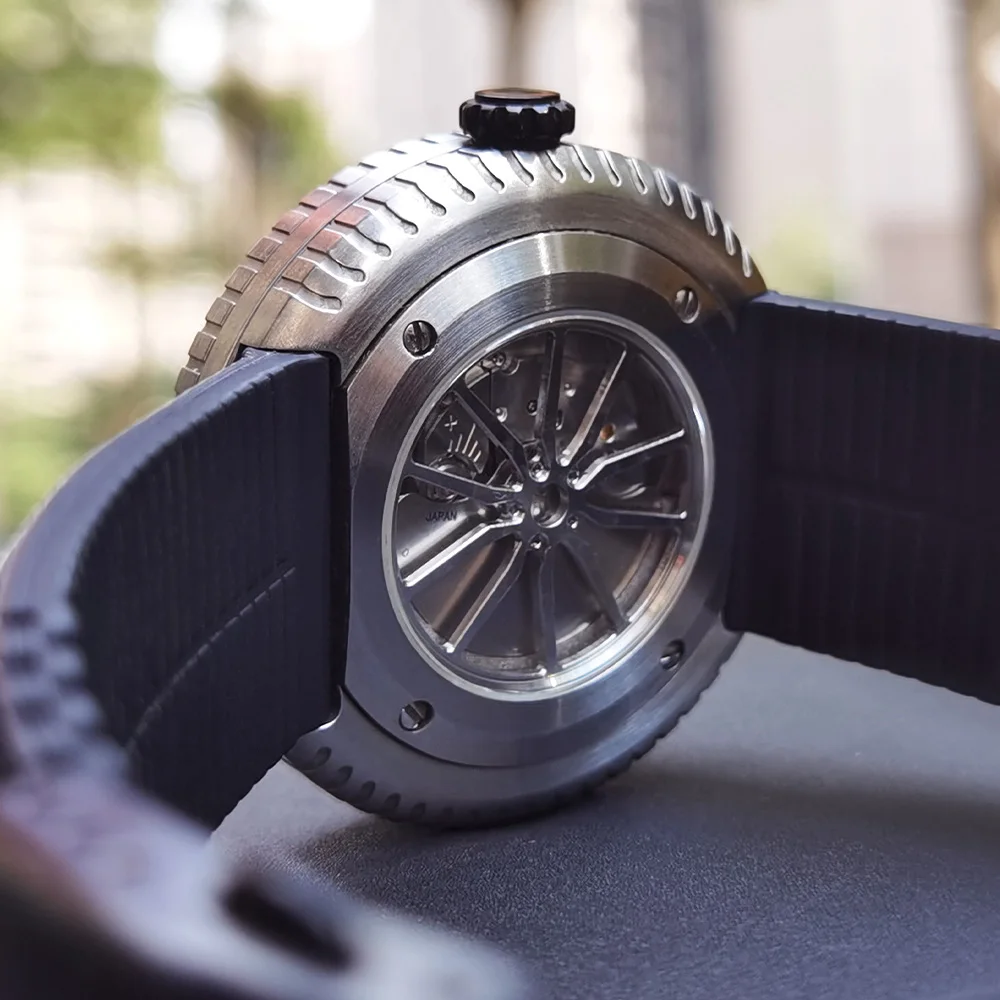 Top Luxury Men Sports Watches Unique Casual Fashion Passion Car Racing Driver Geek Creative Gift Man Automatic Mechanical Watch 6