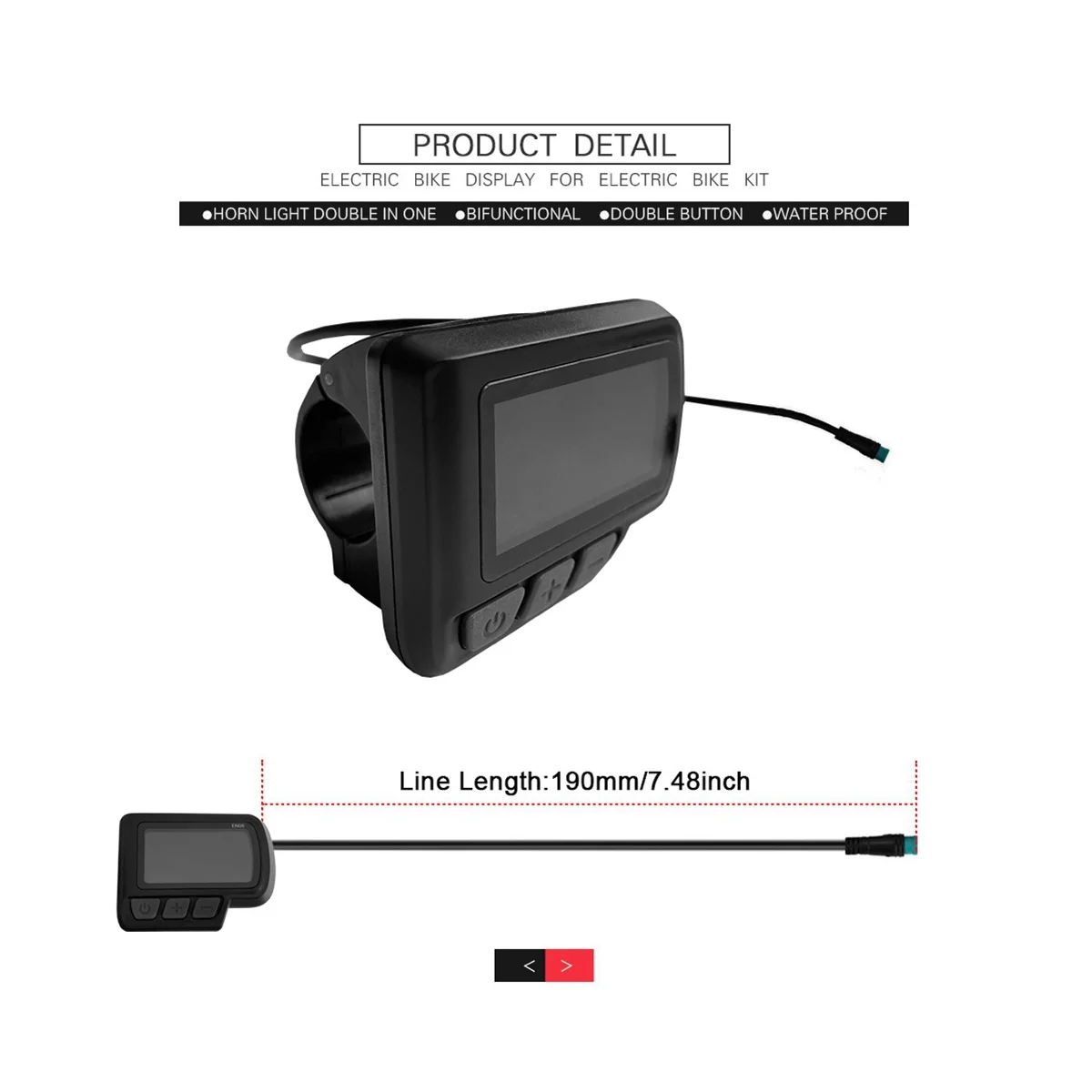   跮 LCD-EN06 ÷, USB  ӵ ÷,  ÷, 24V, 36V, 48V