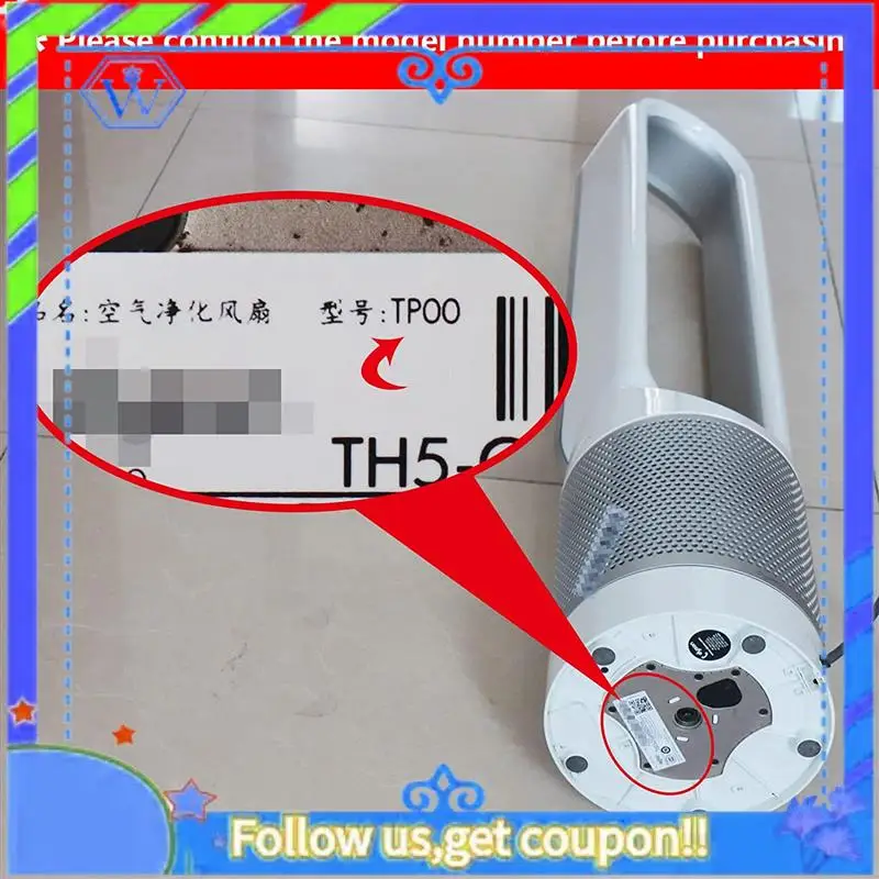 Easy To Use Replacement Remote Control For Dyson Pure Cool Link DP01 DP03 TP02 TP03 Air Purifier Fan Remote Control