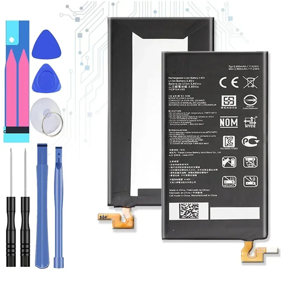 Bl-T33 3000Mah Batteria Di Ricambio Per Lg Q6 M700A M700An M700Dsk M700N T33 Blt33 Batterie Per Telefoni Cellulari + Strumenti