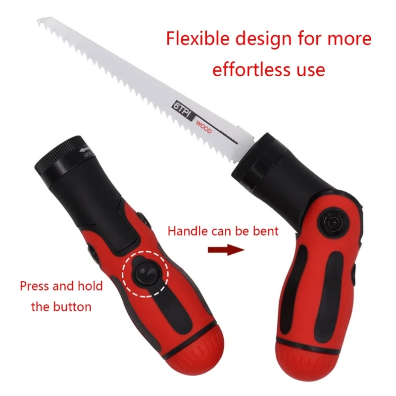 Reciprocating Handsaw Pruning Sawing Handsaw Handle Replacement for Cutting Wood Metal PVC Tube Power Accessories 4