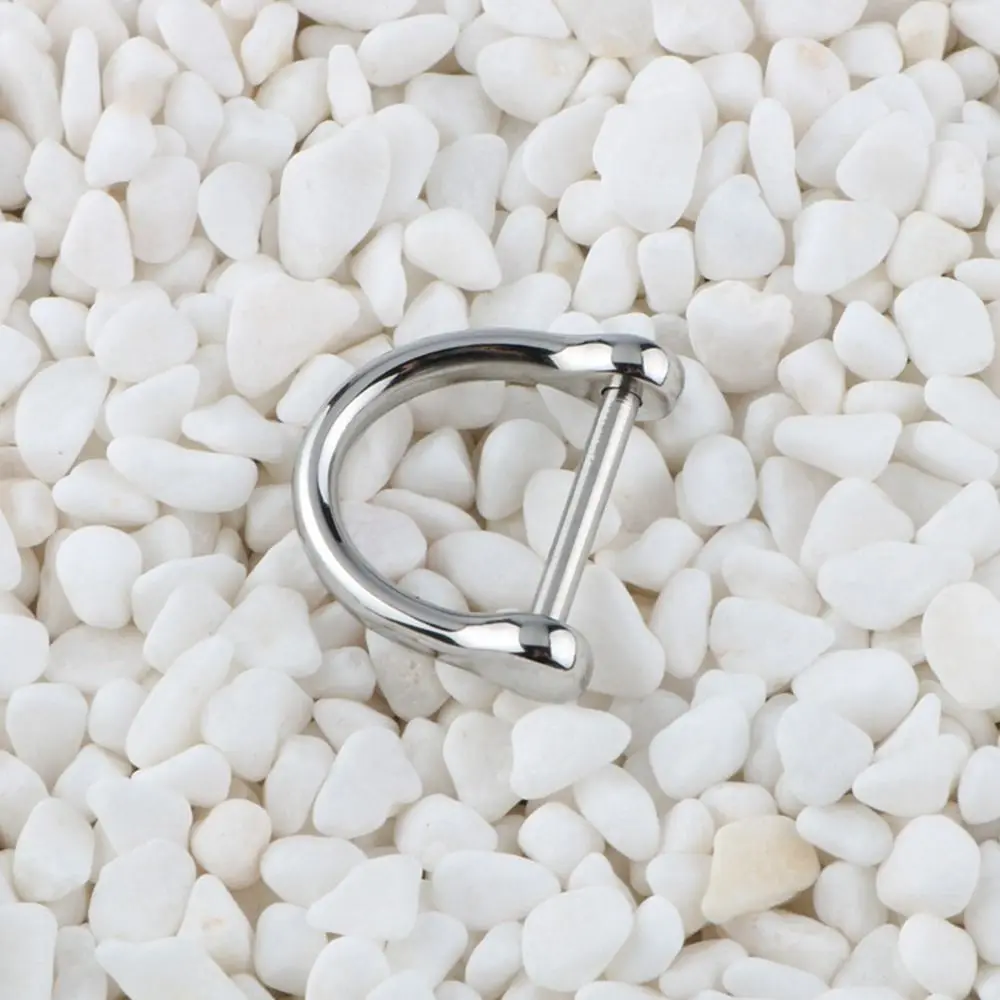 4 Stile 9 mm/13 mm/17 mm/21 mm massiver Karabiner aus Edelstahl, hochwertiger Schlüsselanhänger, Schlüsselanhänger, Haken, Outdoor-Werkzeug – Detail 7