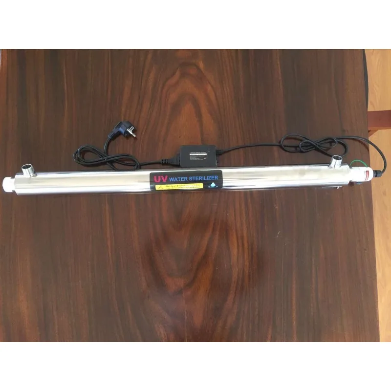 

Supply 30W ultraviolet sterilizer grounded stainless steel water sterilizer