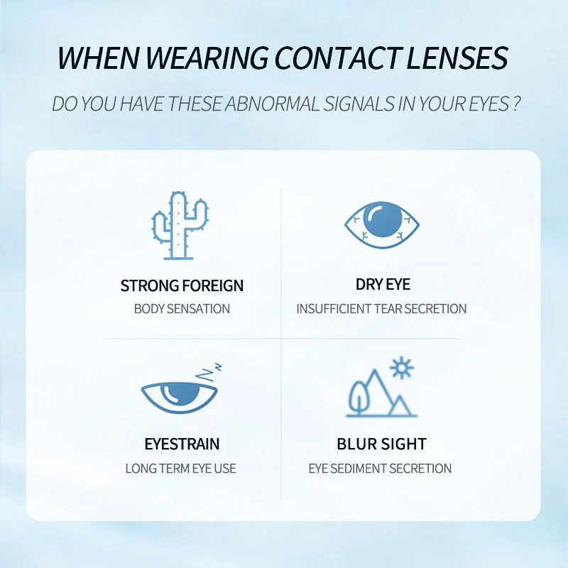 EYESHARE 1 Pair New Colored Contact Lenses for Eyes Brown Lenses Gray Contacts Blue Lenses Big Eye Lenses Natural Fashion Lenses