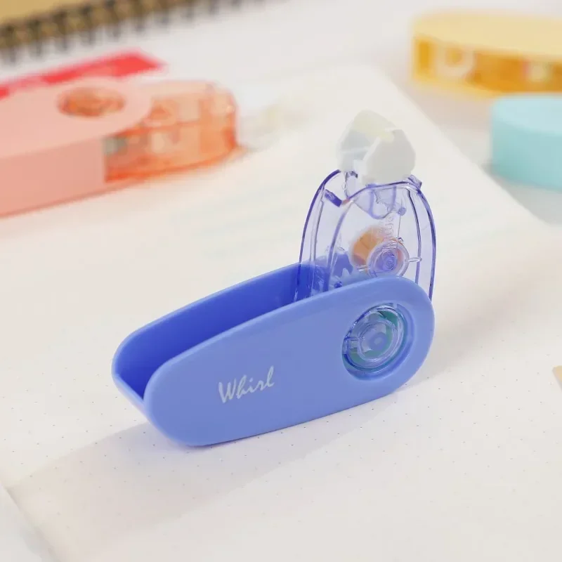 카와이 휴대용 마카롱 접착제 디자인, 창의적인 DIY 학생 문구, 회전 분배, 다이내믹 고밀도 도트 접착제, 5mm * 3m