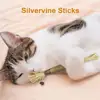 Silvervine Chew Sticks for Cats Chew Toys for Kittens Teeth Cleaning Calm Cat Anxiety Aggressive Chewers Cat Dental Toy ﻿ 3