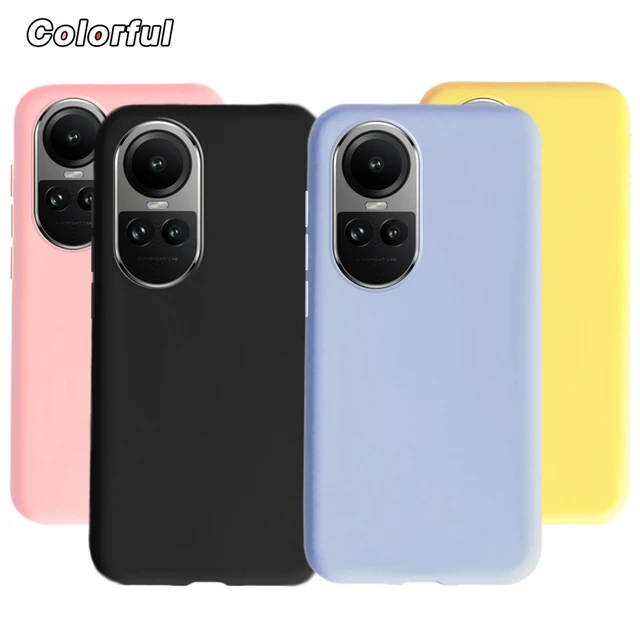 Funda De Teléfono Con Placa De Moda Para Oppo Reno 10 5G CPH2531 Marco  Suave A Prueba De Golpes TPU Funda Trasera Para OPPO Reno 10 Cubierta De  Protec