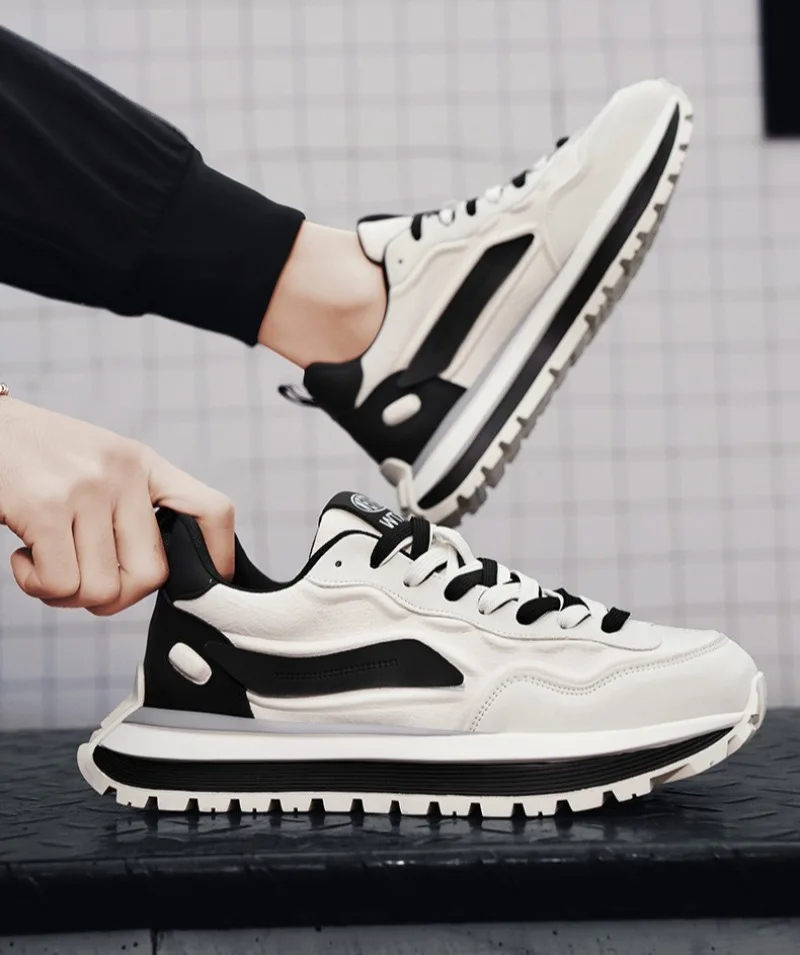 Trend Men Versatile Sneakers 2026 Autumn High Quality Comfortable Platform Sports Running Shoes Outdoor Youth Shoes for Men Plus