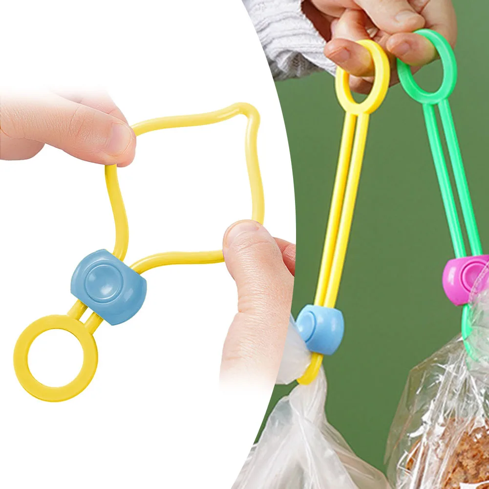

1pcs Multi-purpose Clamp Househould Food Snack Storage Seal Bag Clips Plastic Sealer Clamp Kitchen Tools Kitchen Organizer