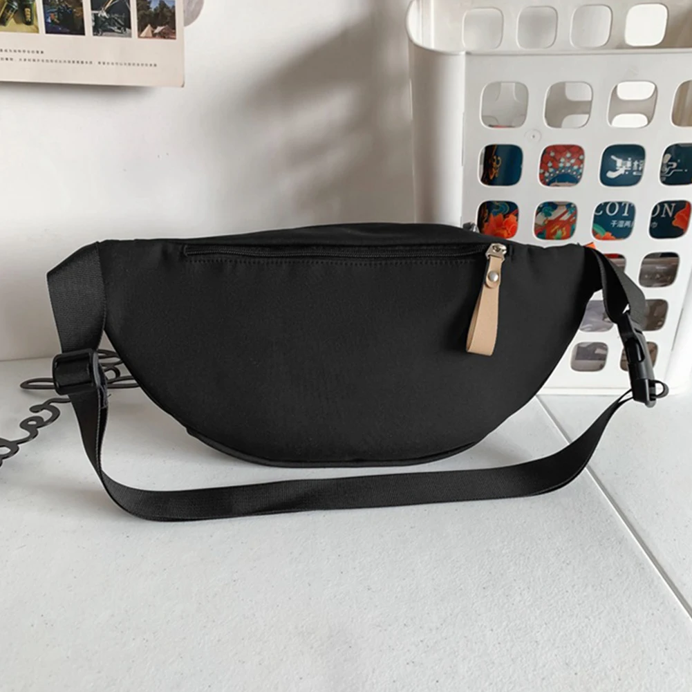 Crossbody Purse for Men Women Zipper Closure Lightweight Shoulder Chest Bag Crossbody Daypack Fanny Pack for Travel & Shopping