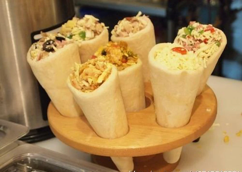 Description Picture 3 of itemHot Selling Pizza Cone Machine Commercial Pizza Cone Maker Hot Sale Stainless Steel Pizza Moulding Machine 