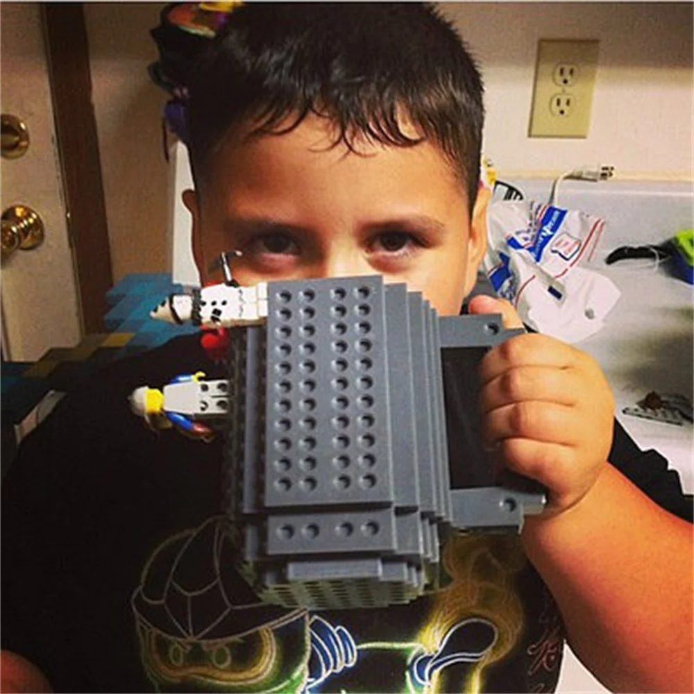 커피잔 모양 재미있는 블록 창의적 개성 조립 DIY 마크 핸디 선물 물회색 파랑 분홍 어린이 성인 남자아이