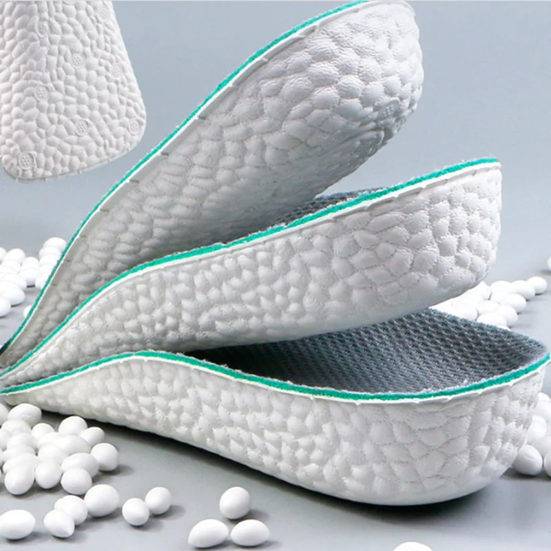 Höhenverstellbare Einlegesohlen für Herren und Damen Schuhe Plattfüße Gewölbestütze Orthopädische Einlagen Sneaker Fersenheber Memory-Schaum Schuheinlagen – Detail 5