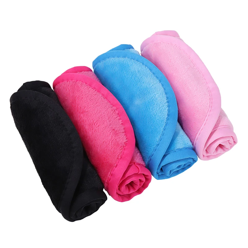 

1PC Reusable Facial Makeup Removal Towel Makeup Remover Microfiber Cloth Pads Face Cleaner Cleansing Wipes Skin Care Beauty Tool