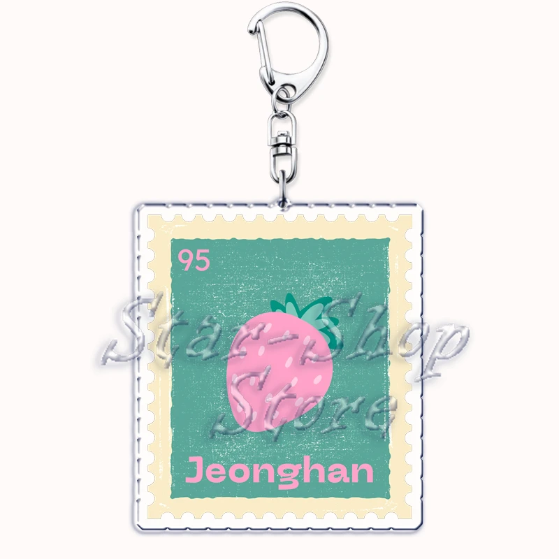 Nette Koreanische Mode Kpop Jungen Band Acryl Schlüsselanhänger Schlüsselring für Zubehör Tasche Anhänger Name Schlüssel Kette Ring Schmuck Fans Geschenke – Detail 13