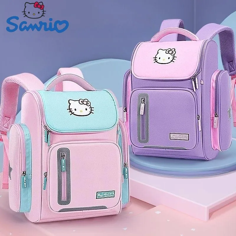 

Sanrio Hello Kitty Bag Schoolbag Lightweight Spine-protective Burden Alleviation Backpack Birthday Gift