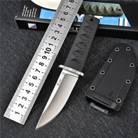 EDC Mini Samurai Combat Knife Outdoor Tactical Military Fixed Blade Self Defense Knives Hunting Multitool Survival Gear Tools 1