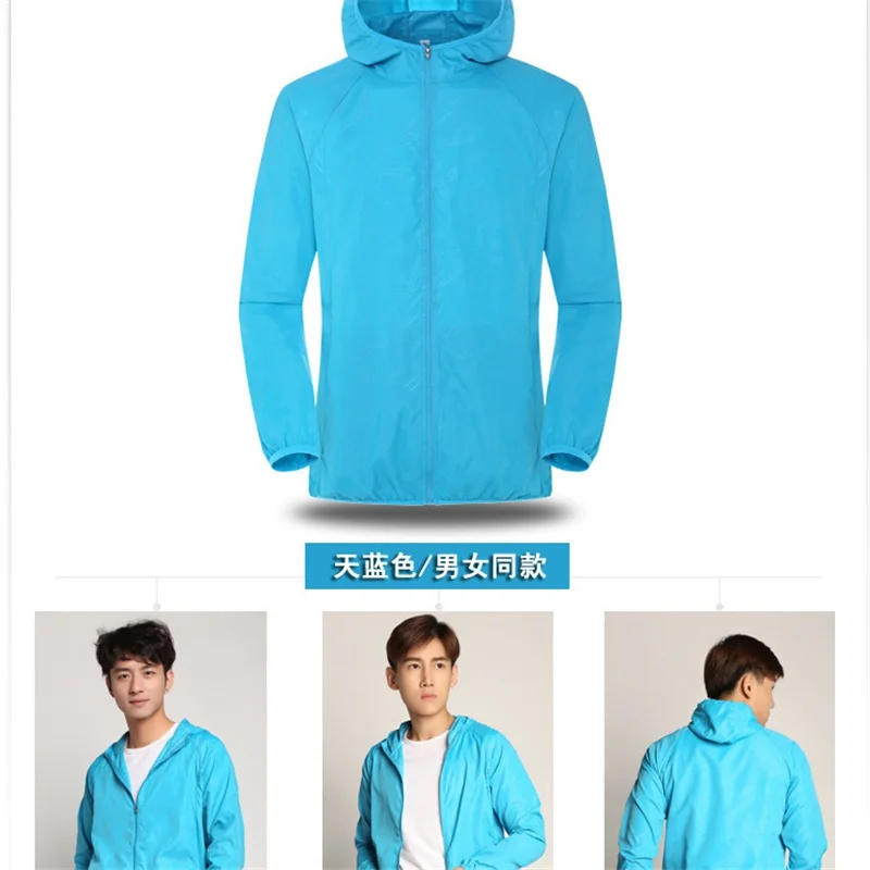 

Windbreaker Protection Fishing Women Jacket Clothes Camping Rain Sun Clothing