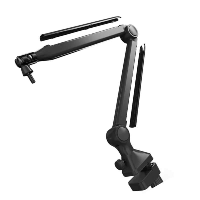 Desktop-Mikrofonhalter, verstellbarer Mikrofonständer, Ausleger – Detail 7