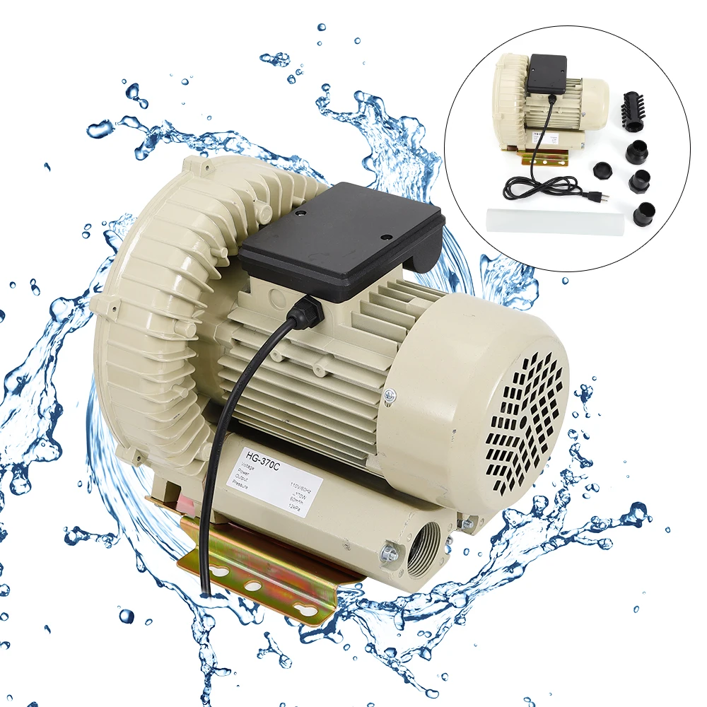 Air Pump Blower Oxygen Aerator Aquarium Fish Tank Pond Aquaculture