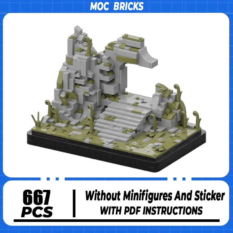 

Конструктор Moc из фильма «Звездные войны», погоня за опавшими рыцами, модель, технологические кирпичи, сборка «сделай сам», строительные игрушки, праздничные подарки