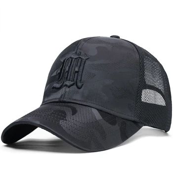 Large Size Mesh Baseball Hats Male Outdoors Plus Size Sport Caps Dad Oversize Trucker Cap 55-60cm 60-66cm