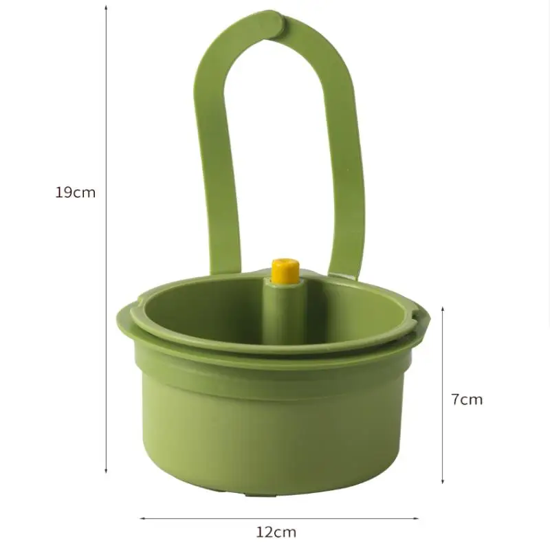 2 In 1 Sink Drain Filter Basket, Adjustable Faucet Hanging Sponge Rack Kitchen Debris Waste Catcher