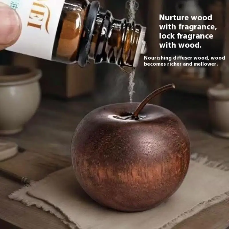 Minimalist Wood Aromatherapy Diffuser - Elegant Decor & Scented Ornament