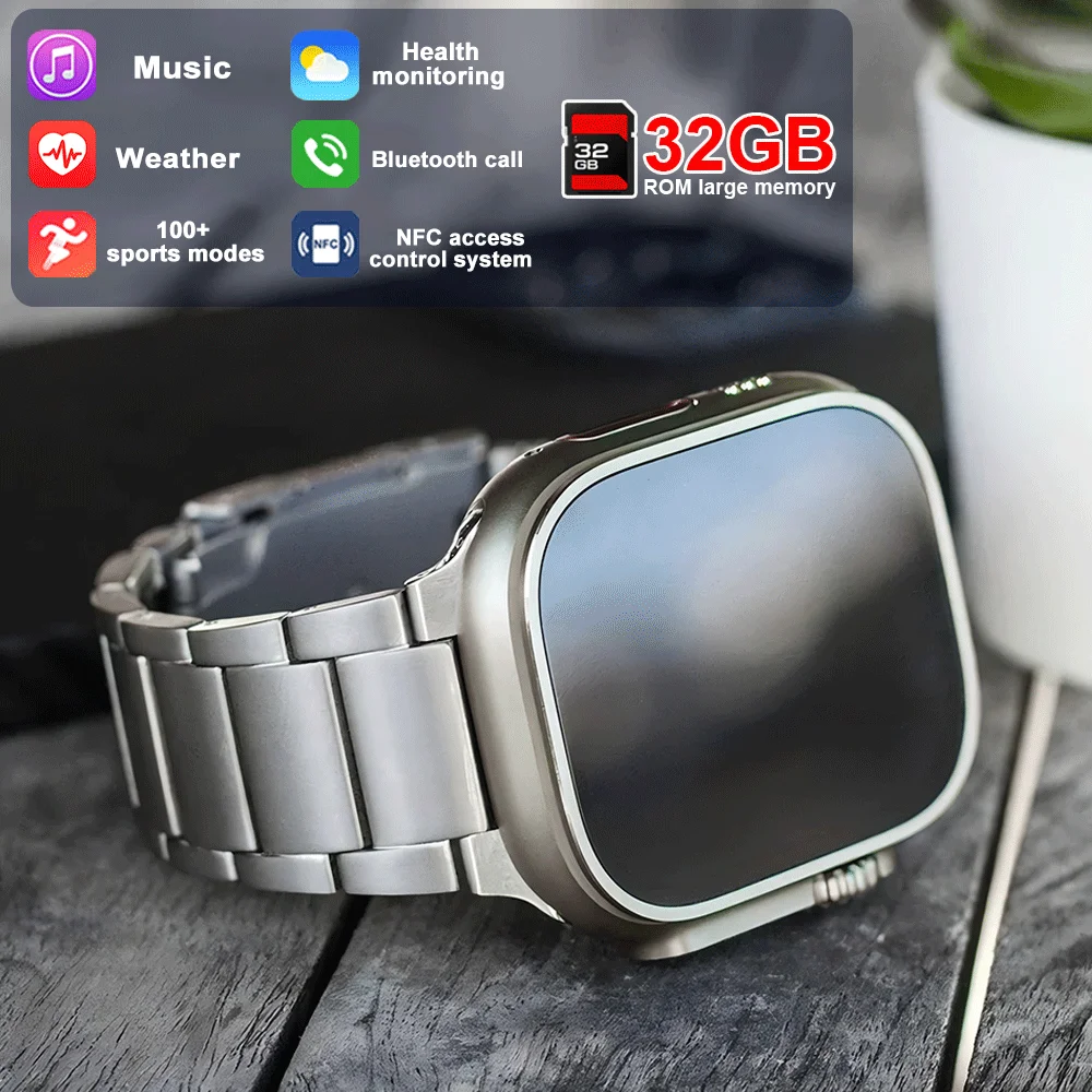 DT Ultra 3 Smartwatch For Men AMOLED Screen