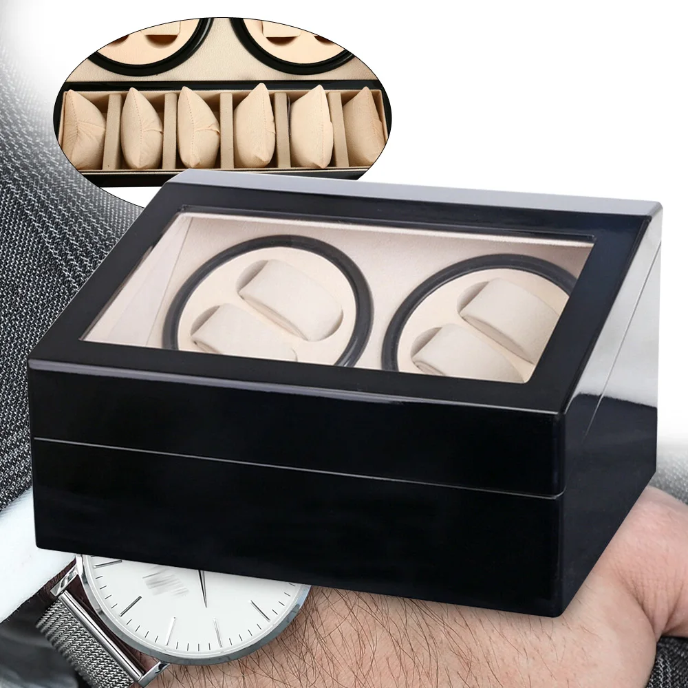 AutomaticWatchWinderWatchCase46DisplayBoxStorageWoodenCase