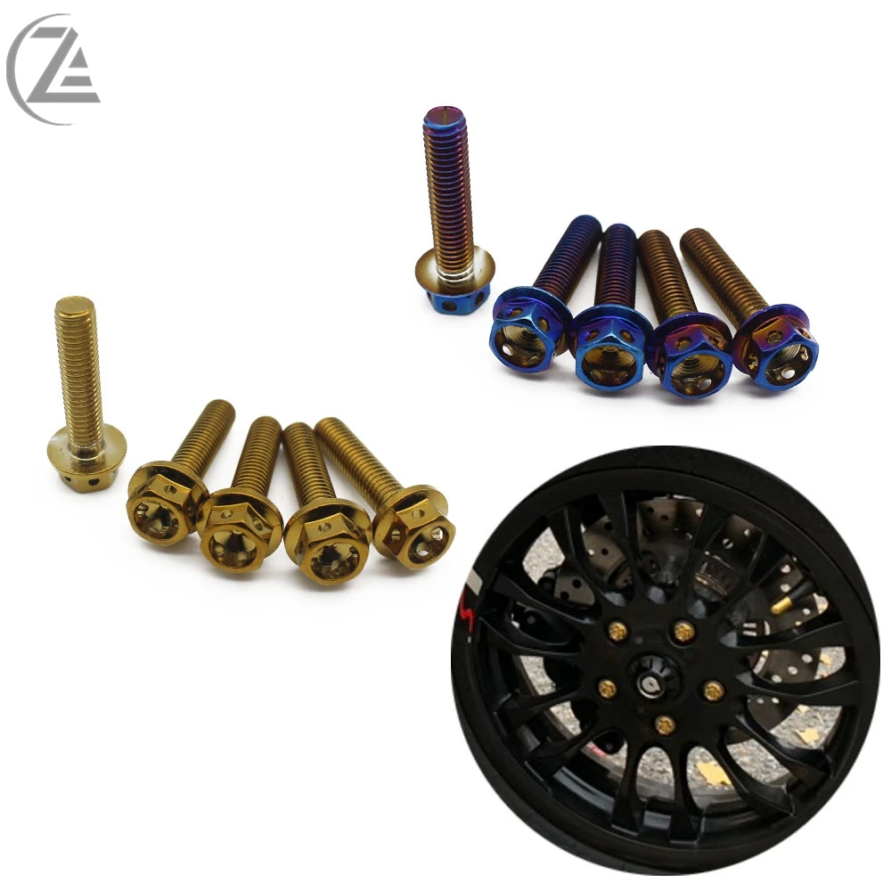 Titanium Wheel Lug Bolt Screw Vespa Gts Wheel Bolts Motorcycle