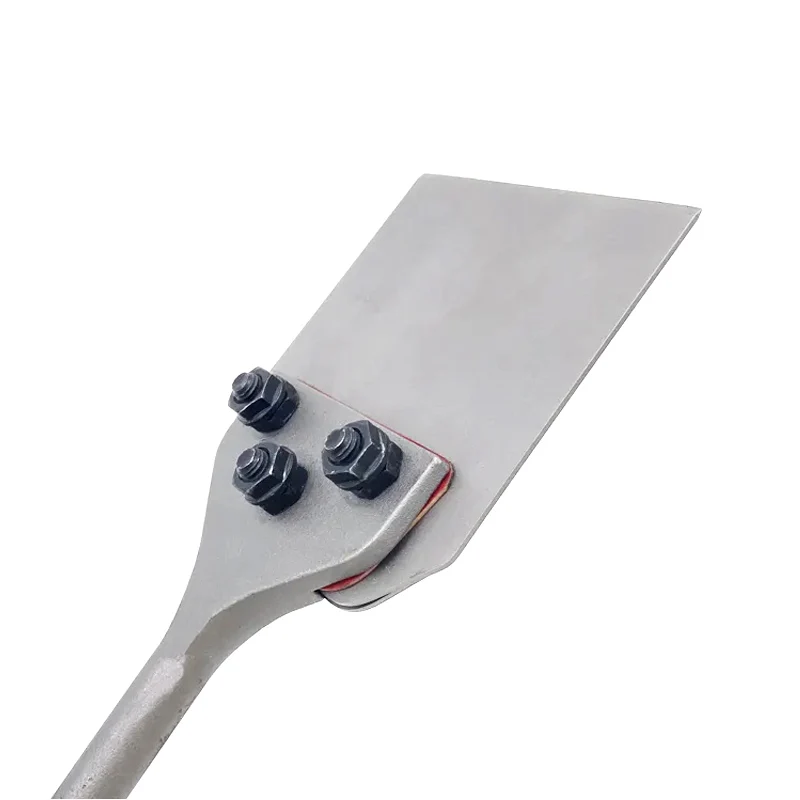 265X100MM SDS Plus Floor Scraper with Repair Kit emplacement Blade Tile Tool Thinset Removal Chisel Bit