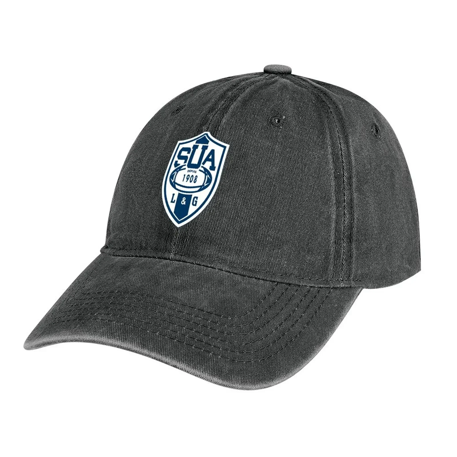 

SU Agen Lot-et-Garonne Logo Cowboy Hat Snapback Cap Golf Hat Man Cosplay beach hat Women's 2024 Men's