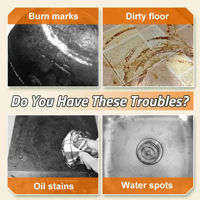 Multi-Purpose Coconut Oil Cleaning & Polishing Paste Rust Removal Decontamination Cleanses Oil Rust Scorch St
