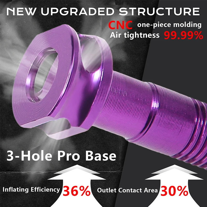 BUCKLOS Premium Aluminum Alloy Tubeless Bicycle Valves - Presta Valve