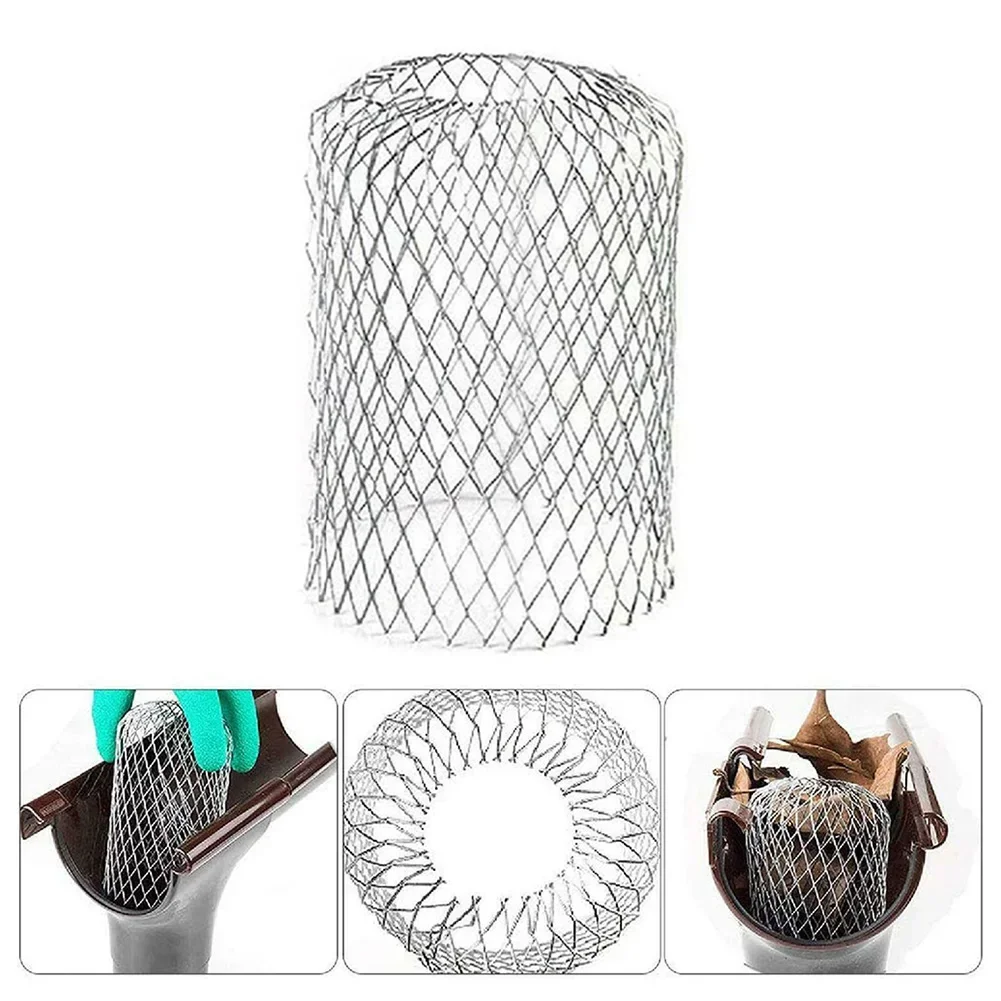

Metal Mesh Ditch Protective Cover Of Sizes Downspouts Of Sizes 2 To 4 Inches Rectangular And Circular Gutter