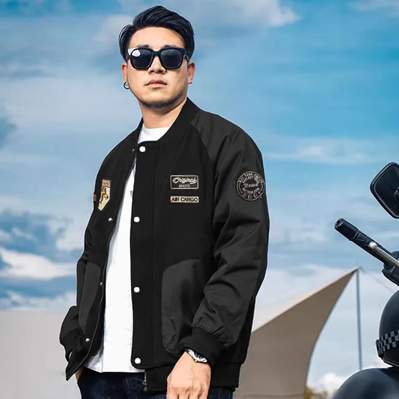 Winter fleece Cotton Sweatshirts men's new oversized Plus Size jacket 15xl 16xl 210kg 11XL zip up sweatshirt 3
