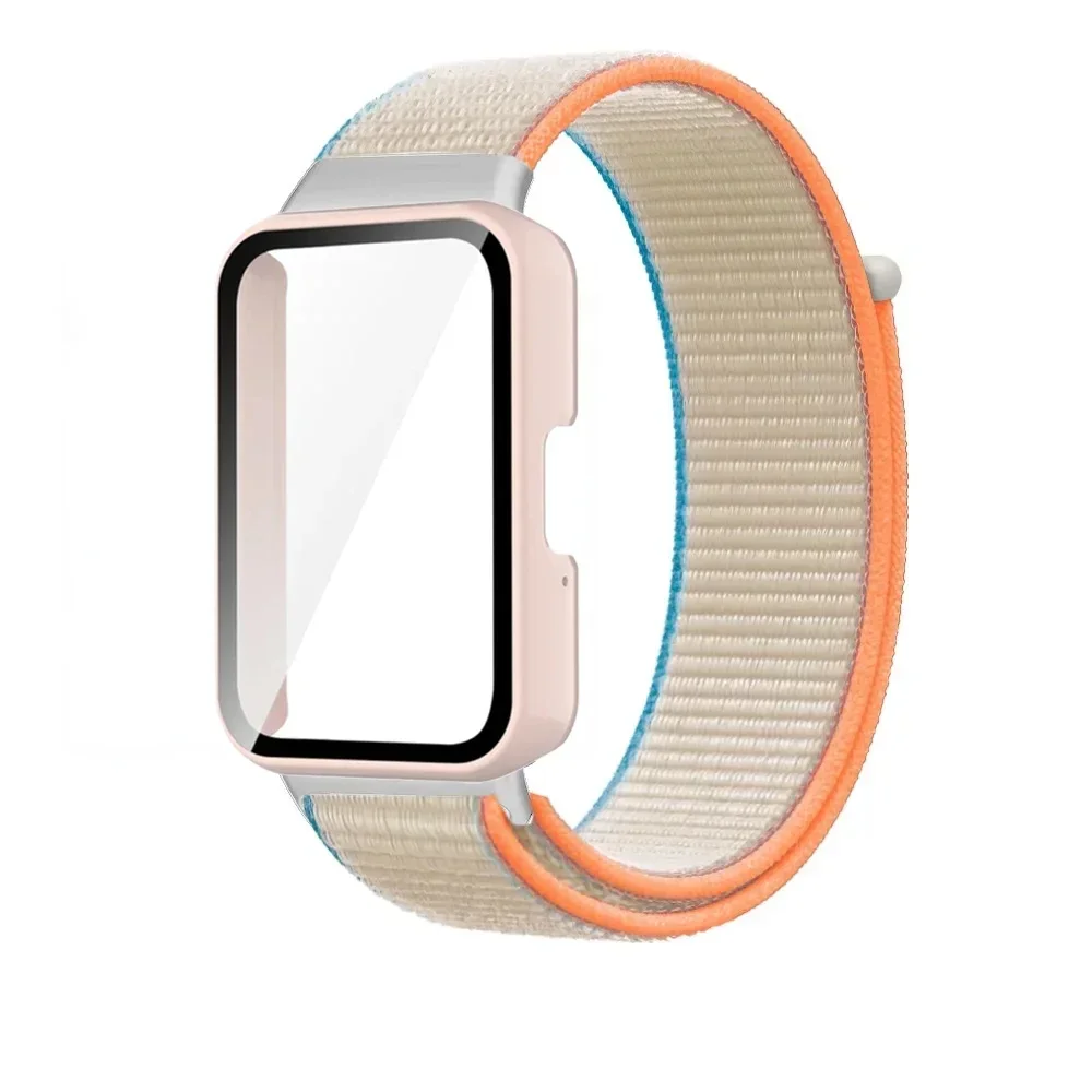 Premium Protector Case and Band Kit with Nylon Loop Strap and Glass Protective Shell