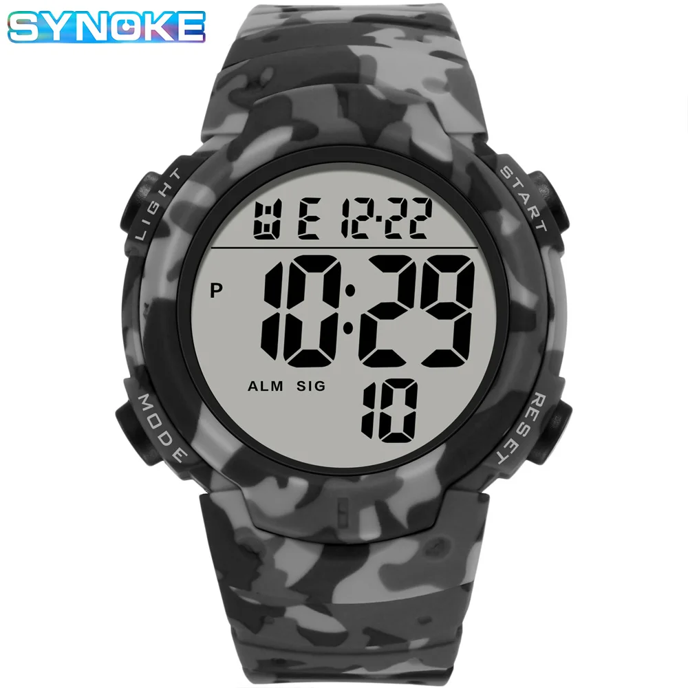 Mens Alloy Case Watch Digital New Collection Wristwatch Silicone Watchwrist Waterproof Top Brand Sport Erkek Kol Saati Dropship 