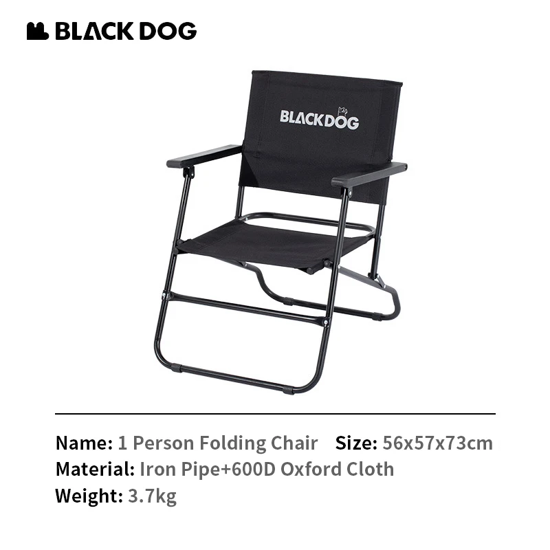 Naturehike Blackdog Folding Single Kermit Chair Seat for Outdoor