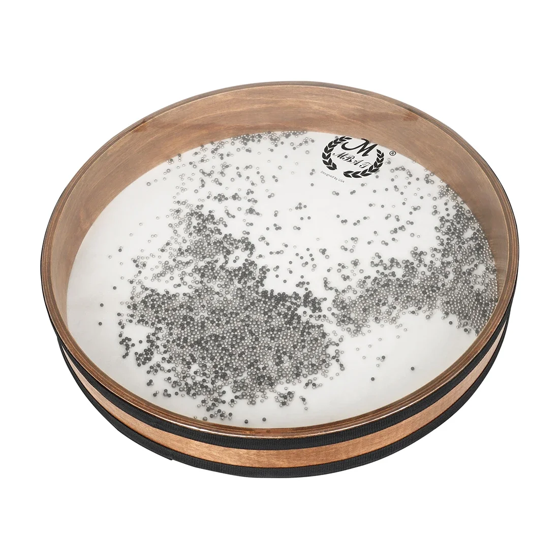 Tambourine Waves Sound Ocean Hand Drum Orff Percussion Instrument Wave Bead Ocean Drums for Children Gifts 16/18/20/22 Inch