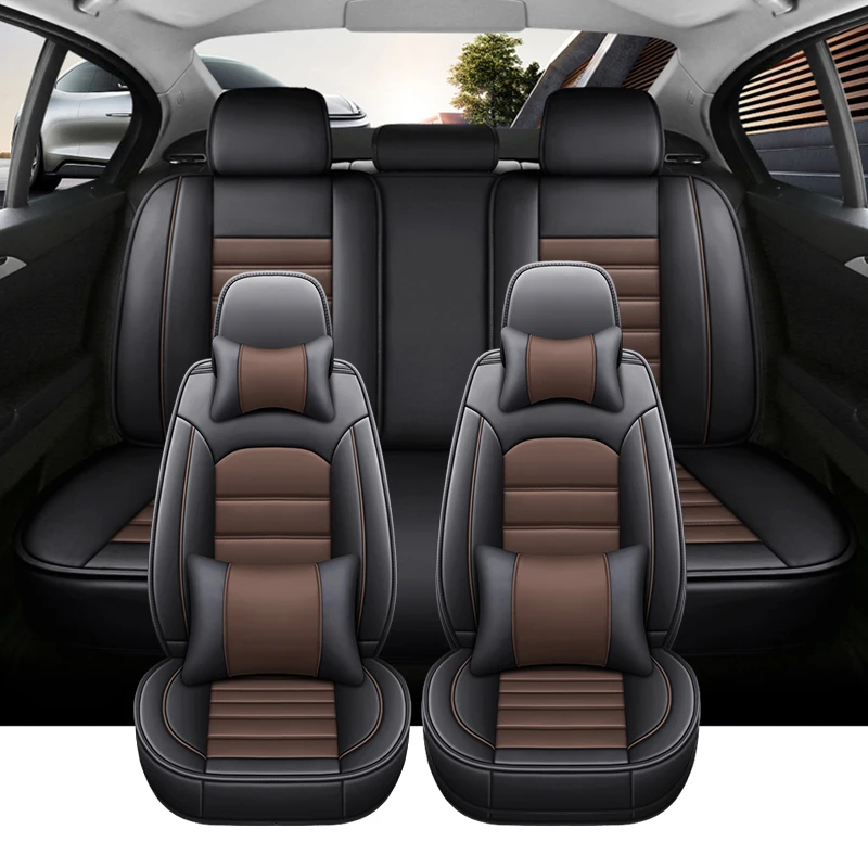 Fundas Para Asientos De Alfa Romeo Giulietta (2010-2020) - Juego Completo, Cuero Sintético, Compatible Con Airbag