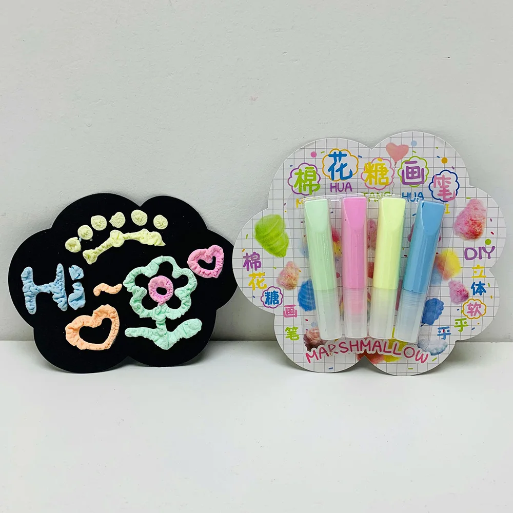 3D Magic Popcorn Pens Puffy Paint Bubble Pen For Greeting Birthday Cards  Kids Children 3D Art Pens Kids Gifts School Stationery - AliExpress