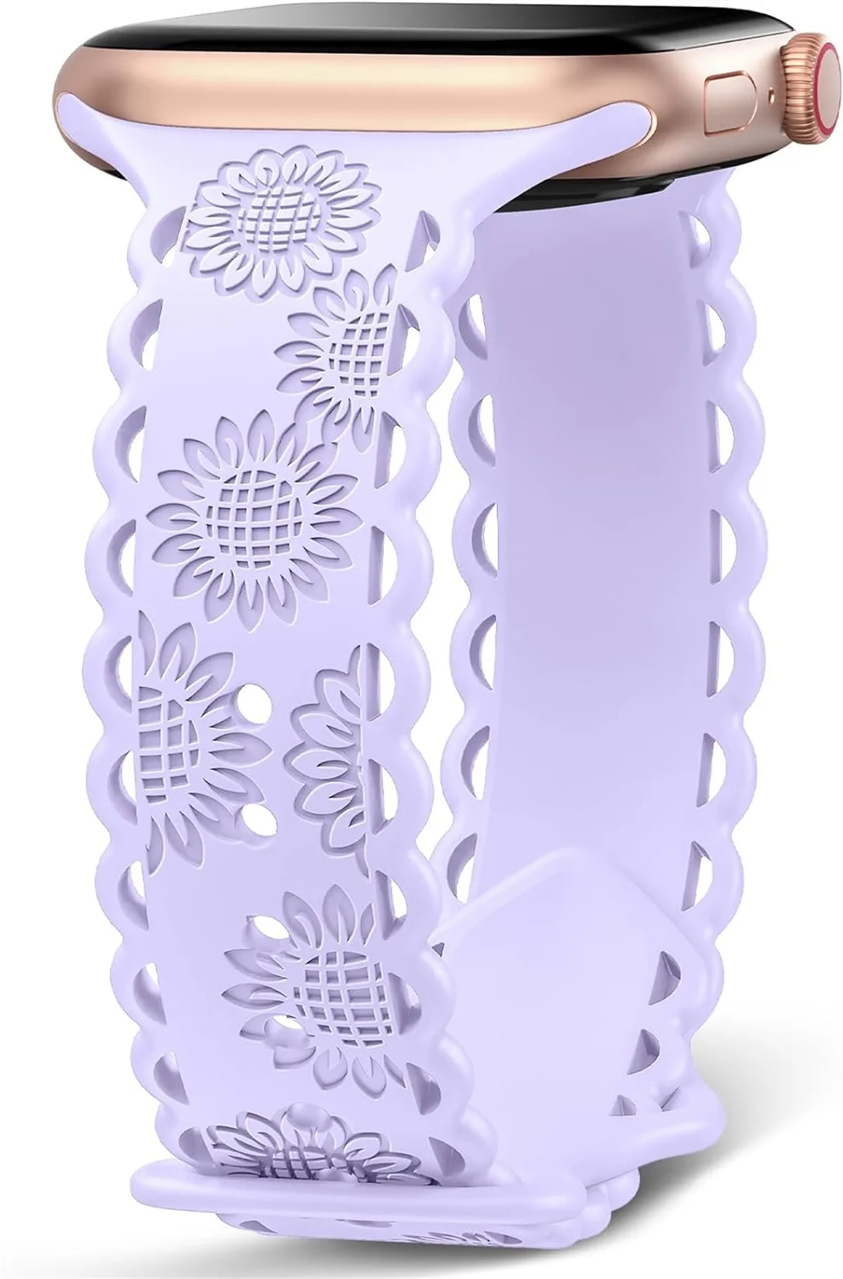 Silicone Watch Band For Smartwatch Sporty Comfortable Strap_voghion.com