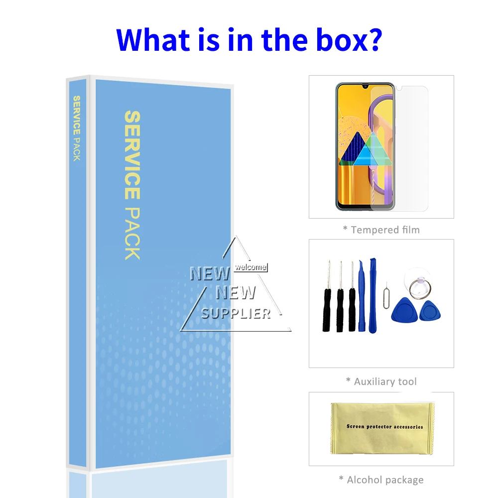 100% Tested Display with Digitizer Touch Screen for Samsung A21s LCD SM-A217F A217F/DS A217M A217M/DS A217N Assembly Replacement