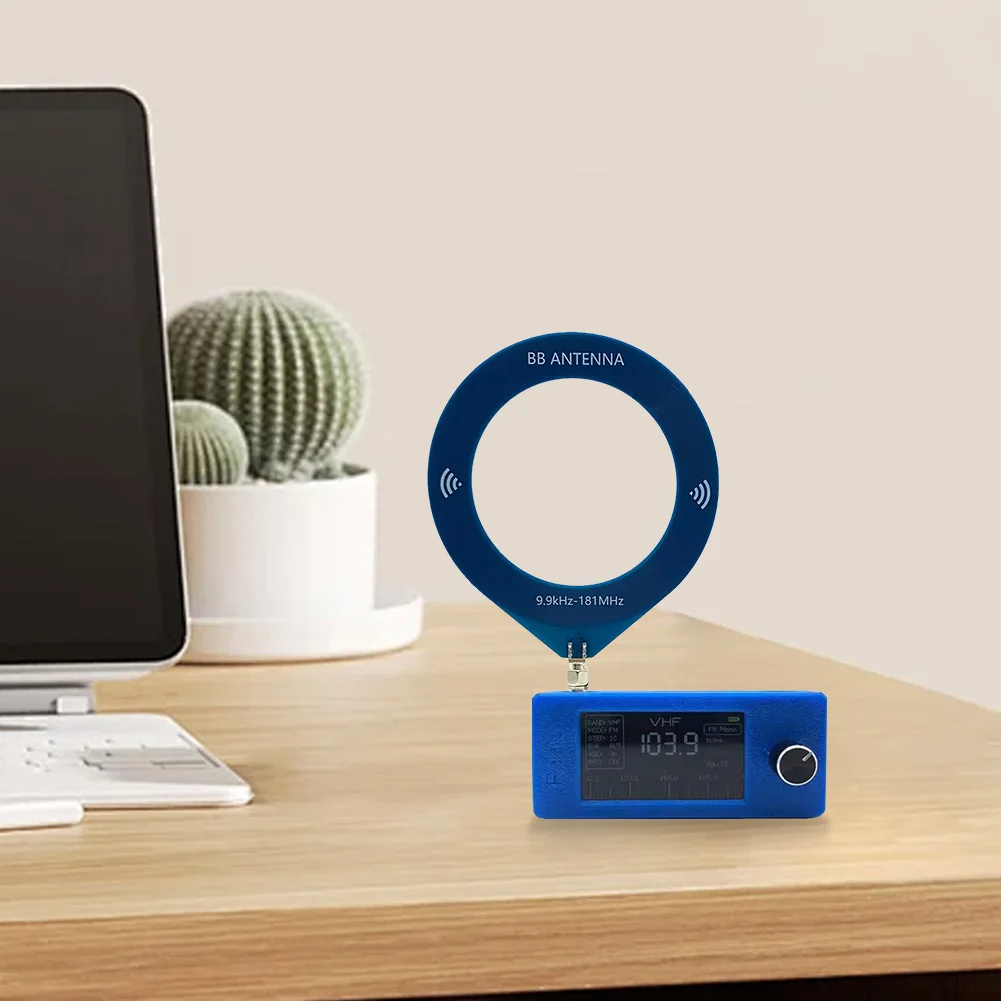 10khz-180mhz Donut MW/SW Antenna Medium Wave Shortwave Antenna for All Models of Radios Walkie Talkies SDR